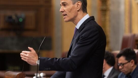 S&aacute;nchez se niega a responder a Abascal, ausente del hemiciclo en los turnos del presidente