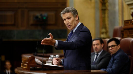 El l&iacute;der del Partido Popular, Alberto N&uacute;&ntilde;ez Feij&oacute;o