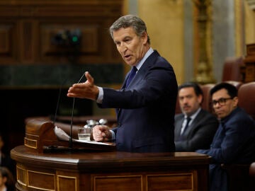 El líder del Partido Popular, Alberto Núñez Feijóo