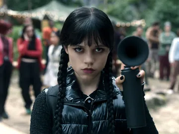 Jenna Ortega en la temporada 2 de Miércoles Jenna Ortega en la temporada 2 de Miércoles