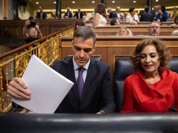 Sánchez y Montero en el Congreso