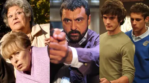 Aquí no hay quien viva, Los hombres de Paco y El internado Aquí no hay quien viva, Los hombres de Paco y El internado