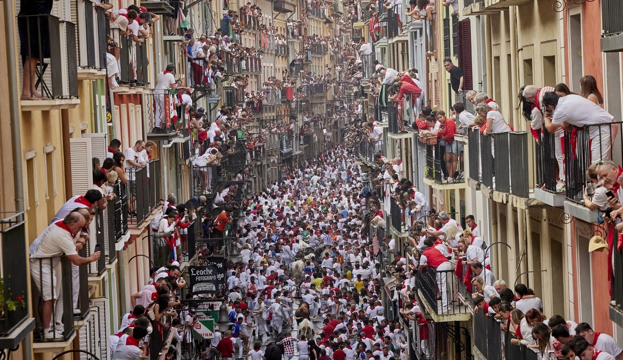 Encierro de San Fermín en Pamplona
