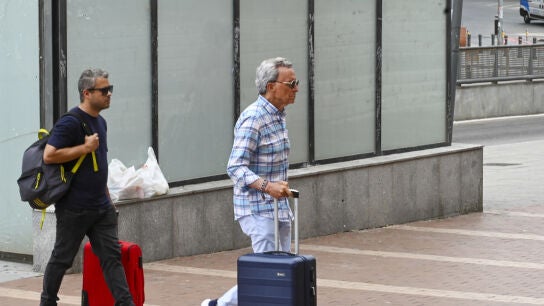 Jos&eacute; Fernando y Ortega Cano volviendo a Madrid