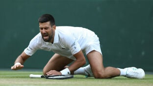 La ca&iacute;da de Djokovic ante Cobolli