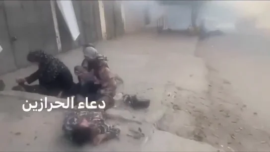 Mujeres lloran desconsoladas en Gaza Mujeres lloran desconsoladas en Gaza