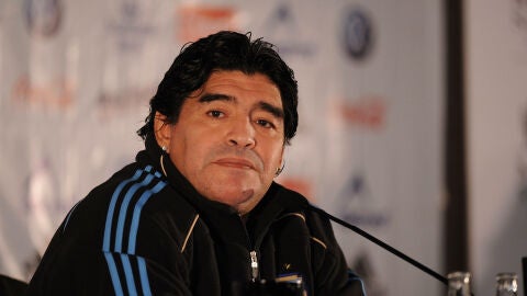 Diego Maradona, en una foto de archivo