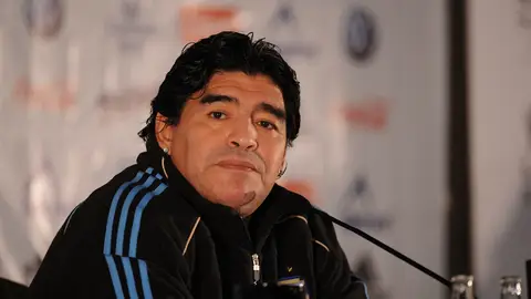 Diego Maradona, en una foto de archivo Diego Maradona, en una foto de archivo