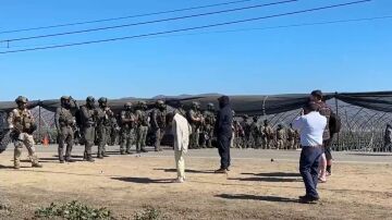 Redadas migratorias en dos granjas de cannabis en California
