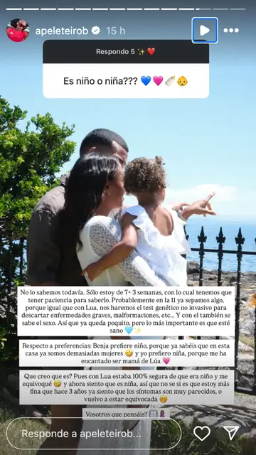 Ana Peleteiro, sobre su segundo embarazo Ana Peleteiro, sobre su segundo embarazo