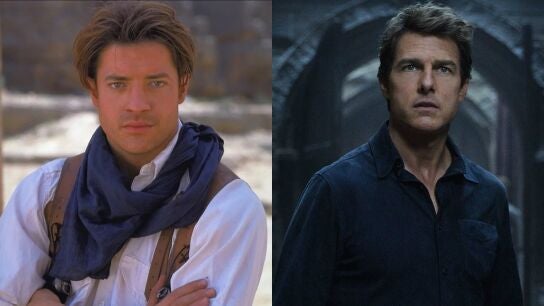 Brendan Fraser y Tom Cruise