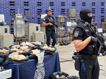 Desmantelado el laboratorio de droga