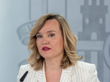 La ministra Portavoz, Pilar Alegría