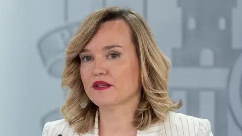 La ministra Portavoz, Pilar Alegría La ministra Portavoz, Pilar Alegría