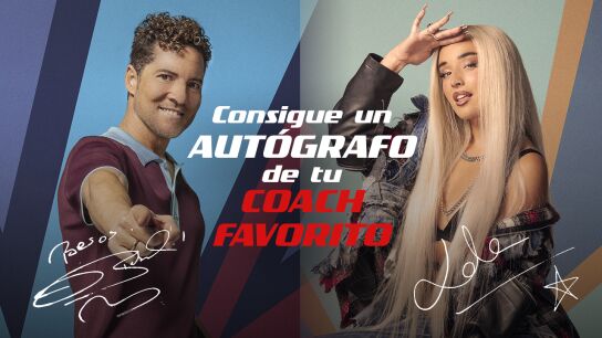 Aut&oacute;grafo La Voz Kids