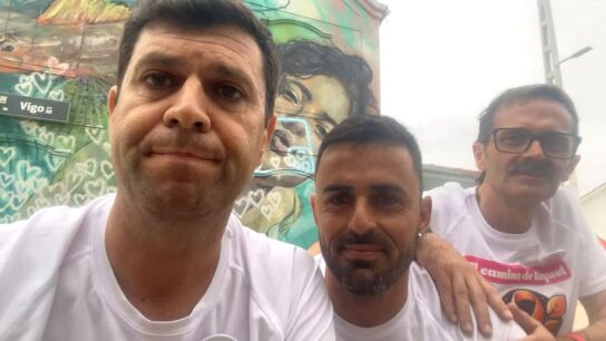 Entrevista a los tres hombres que hacen el Camino de Santiago