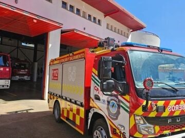 Imagen de archivo de un coche de bomberos