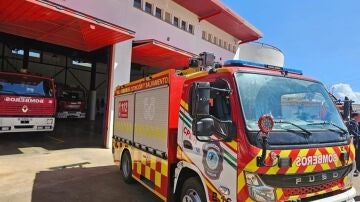Camión de bomberos del Consorcio Provincial de Huelva.