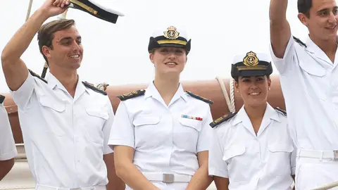 La princesa Leonor termina su formación naval La princesa Leonor termina su formación naval