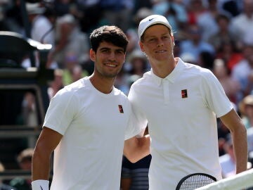 Jannik Sinner y Carlos Alcaraz, finalistas de Wimbledon 2025