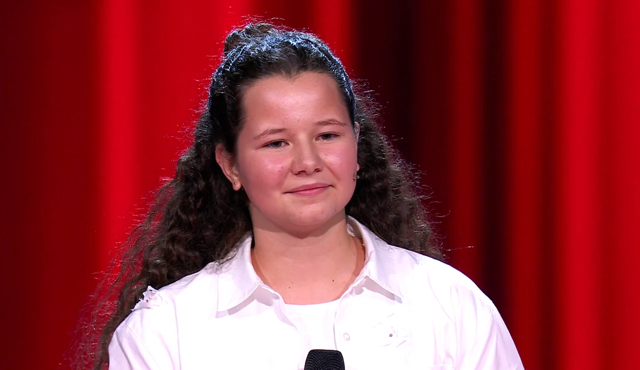 María Eugenia, talent de La Voz Kids