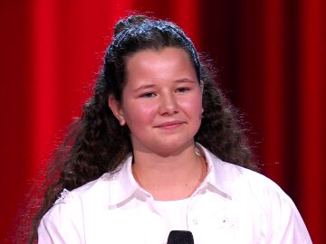 María Eugenia, talent de La Voz Kids