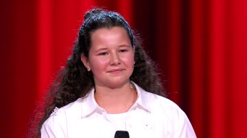 María Eugenia, talent de La Voz Kids