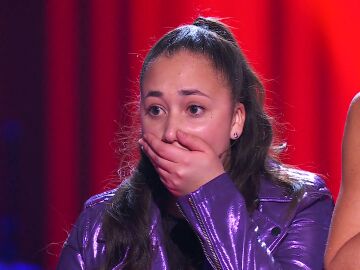 Geraldine, talent de La Voz Kids