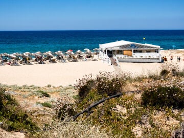 Imagen de archivo de una playa de Italia