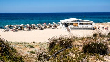 Imagen de archivo de una playa de Italia