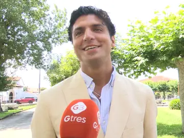 Tomás Páramo en el bautizo de las hijas de Marta Pombo Tomás Páramo en el bautizo de las hijas de Marta Pombo