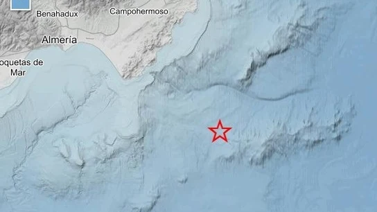 Un terremoto de magnitud 5,5 sacude a Murcia y Almería Terremoto en Murcia y Almería