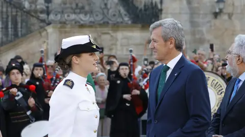 La princesa Leonor recibe la Medalla de Oro de Galicia La princesa Leonor recibe la Medalla de Oro de Galicia