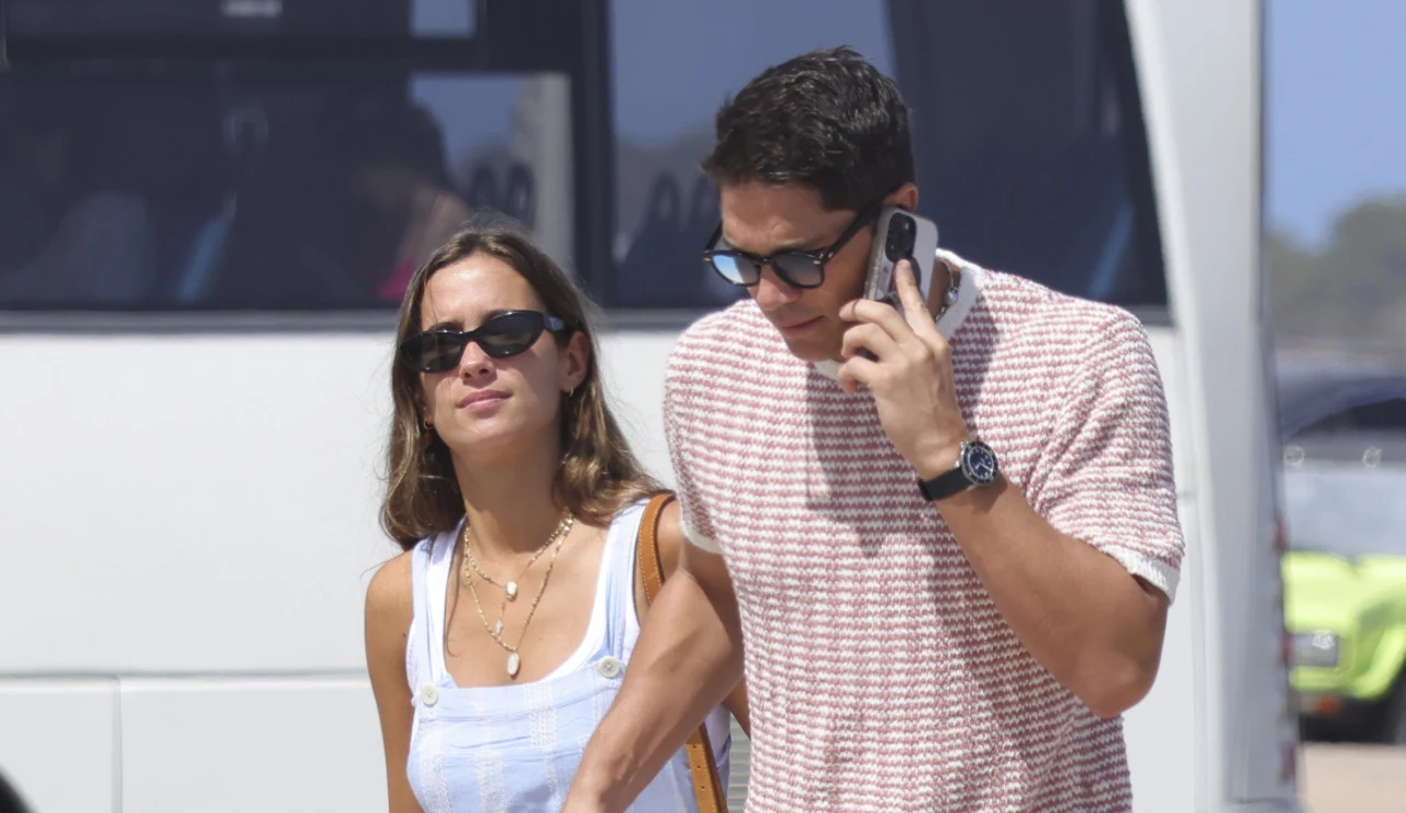 María Pombo y Pablo Castellano en junio de 2024