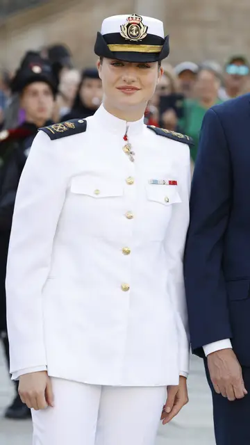 La princesa Leonor recibe la Medalla de Oro de Galicia La princesa Leonor recibe la Medalla de Oro de Galicia