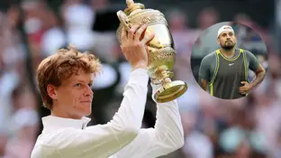 Jannik Sinner y Nick Kyrgios Jannik Sinner y Nick Kyrgios
