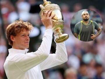 Jannik Sinner y Nick Kyrgios