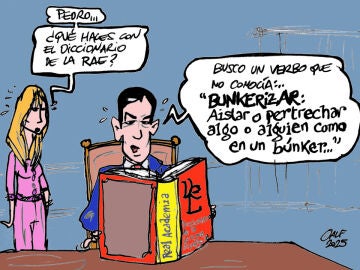 El búnker de Pedro Sánchez, en la viñeta gráfica de Alfredo Boto