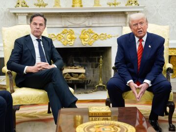Mark Rutte, secretario general de la OTAN, y Donald Trump, presidente de EEUU Mark Rutte, secretario general de la OTAN, y Donald Trump, presidente de EEUU