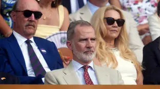 Felipe VI en Wimbledon Felipe VI en Wimbledon