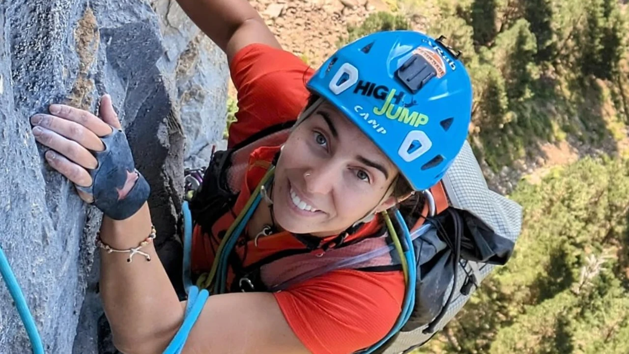 Muere Marta Jiménez, la 'mujer adrenalina', en un salto base en el pirineo de Huesca