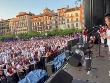 Manifestación multitudinaria.