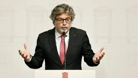 El representante de JxCat Antoni Castella El representante de JxCat Antoni Castella