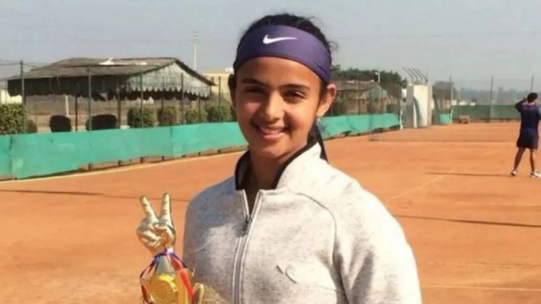 La tenista Radhika Yadav La tenista Radhika Yadav