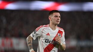 Franco Mastantuono con River Plate