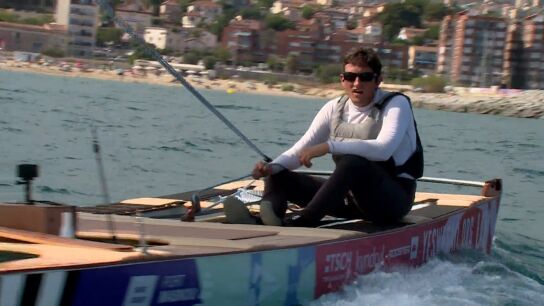 Dani Pitch, navegando a ciegas en el mar