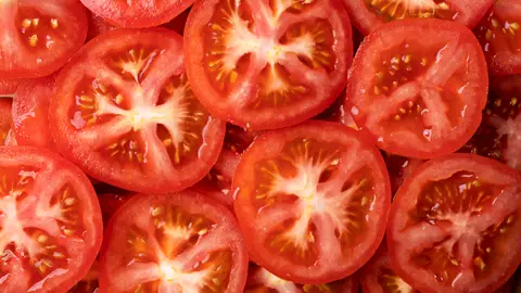 Tomates aliñados Tomates aliñados