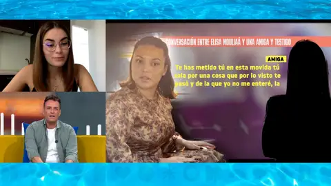 Carla Galeote opina sobre los audios filtrados de Elisa Mouliaá Carla Galeote opina sobre los audios filtrados de Elisa Mouliaá