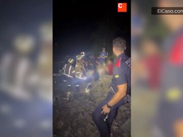 Los niños rescatados tras perderse en la montaña