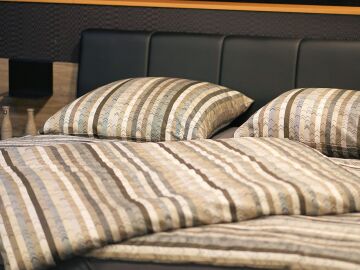 Imagen de archivo de una cama